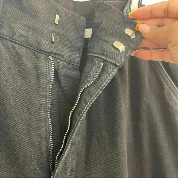 Acid-Washed Pair Of Paperbag Jeans By CULPOS X INC. - Picture 10 of 15